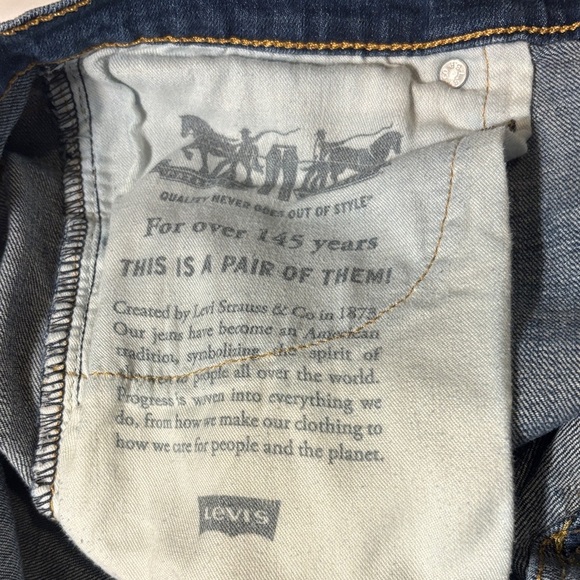 Levi’s 527 Slim Bootcut Blue Jeans - Picture 6 of 11